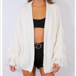 Princess Polly Jovi Cardigan in White
